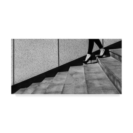 Mikhail Potapov 'High Heels In Staircase' Canvas Art,10x19